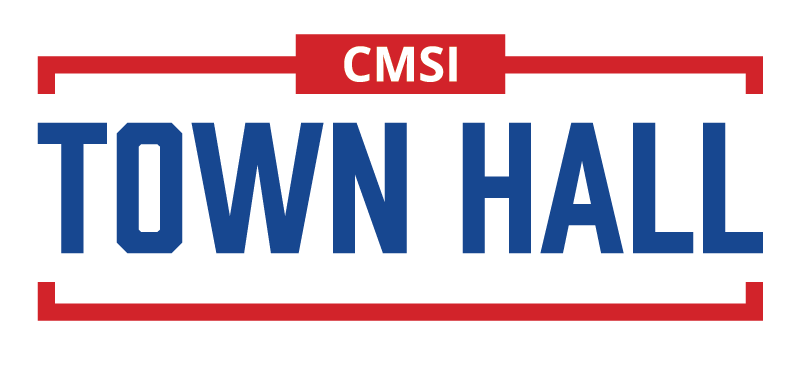 CMSI Town Hall graphic logo