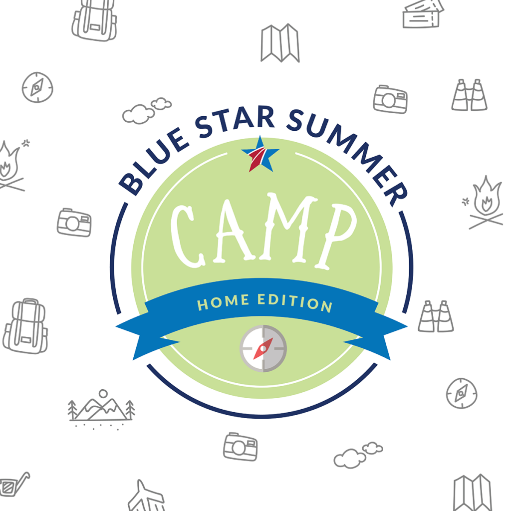 Blue Star Summer Camp logo square