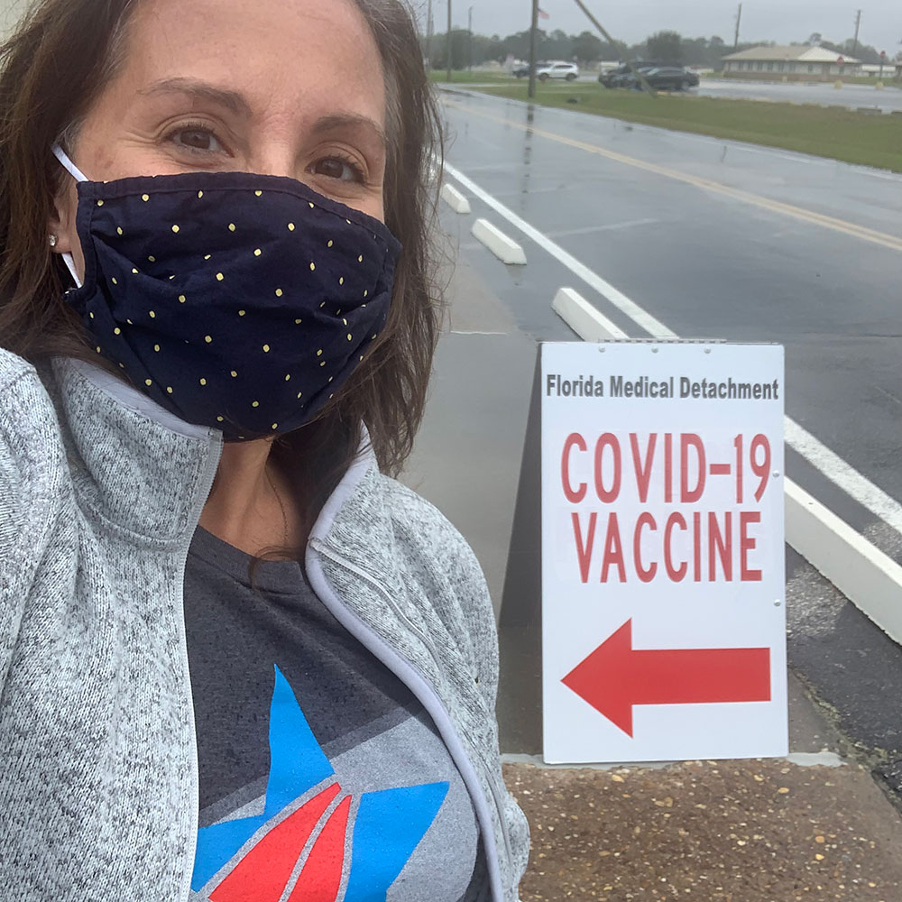 COVID-19 Vaccine Florida Leah photo
