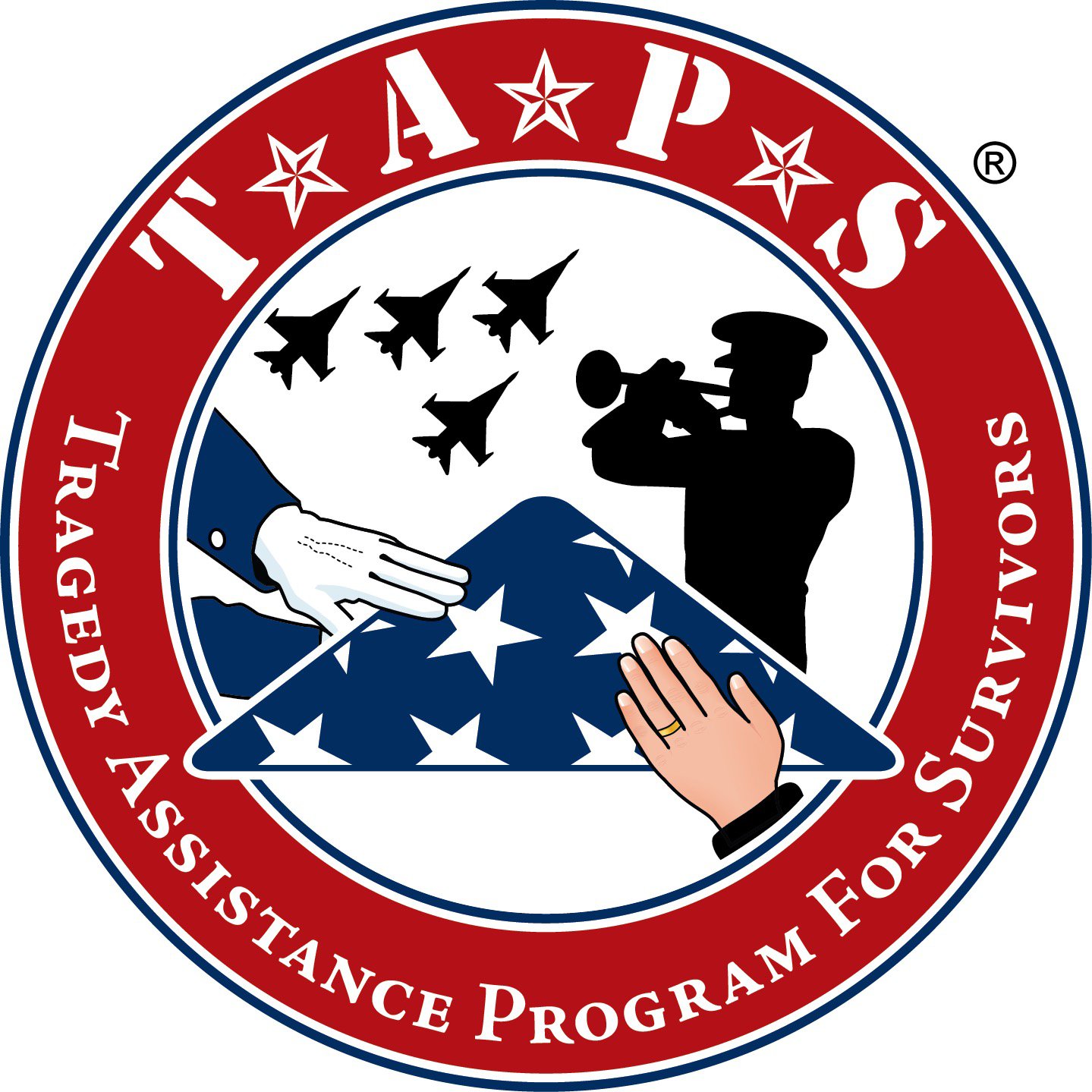 Tragedy Assistance Program for Survivors TAPS logo