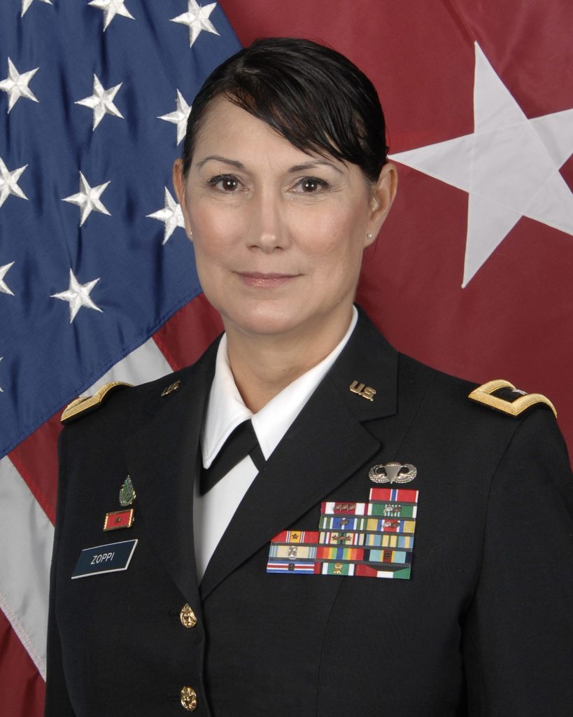 Brigadier General Irene M. Zoppi (Rodríguez), Ph.D., U.S. Army Reserve (Ret.)